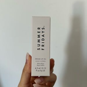 Summer Fridays dream lip oil warm beige